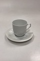 Danam Antik presents: Bing and Grondahl Ballerina White Coffee Cup and Saucer No. 072/305