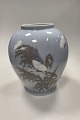 Danam Antik presents: Royal Copenhagen Art Nouveau Unique Vase by Carl Mortensen with Butterflies from March 1900