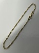Figaro Bracelet, 14 Karat GoldLength 17.8 cm.