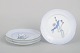 L'Art presents: Royal Copenhagen Art Nouveau, set of four plates with floral motifs.