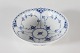 Royal CopenhagenBlue Fluted Half Lace Dish no. 624