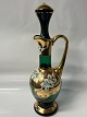 Carafe Rømer with floral motif Green.Height 29.0 cm.