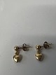 Heart earrings in 14 carat gold.Length 1.3 cm.