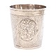 Aabenraa Antikvitetshandel presents: Large silver cup by Søren Pedersen, Odense, 1702-44. H: 10,1cm