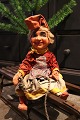 K&Co. presents: Old Santa Claus (lady Santa) with a body in straw, old felt, head in papier-mâché/plaster...