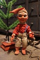 K&Co. presents: Old Santa Claus with a body in straw, old felt clothes, head in papier-mâché/plaster...