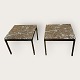 2 marble tables*1,100 kr. for both