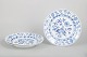 L'Art presents: Meissen, set of three Blue Onion dinner plates.