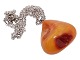 Antik K presents: Extra large amber lump in necklace