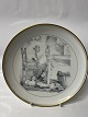 Antik Huset presents: B&G plate, The Ugly Duckling Hans Christian Andersen Fairy Tale.Deco. No. 4519-620.