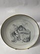 Antik Huset presents: B&G plate, Little Claus & Big Claus Hans Christian Andersen Fairy Tales.Deco. No. 4520-620.
