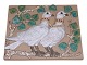 Antik K presents: Royal Copenhagen faienceRelief – Two white doves