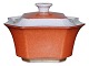 Antik K presents: Royal CopenhagenSquare Craquele bonbonnière with lid