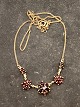 Middelfart Antik presents: 8 carat gold necklace with garnets