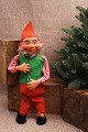 K&Co. presents: Cute, old store Santa Claus with felt clothes, papier-mâché head...