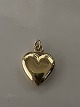 Antik Huset presents: 14 carat gold. Heart.Charms / Pendants.Height 1.8 cm.