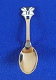 Antikkram presents: Michelsen Christmas spoon 1991 of Danish gilt sterling silver