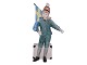 Antik K presents: Royal Copenhagen figurineBoy with Swedish flag in original wooden box
