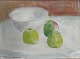 Moster Olga - Antik og Design presents: Poul SørensenStill life with bowl and apples*DKK 875
