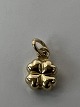 Antik Huset presents: 14 carat gold. Four-leaf clover.Charms / Pendants.Height 1.1 cm.