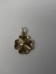 Antik Huset presents: 14 carat gold. Four-leaf clover.Charms / Pendants.Height 1.6 cm.