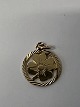 Antik Huset presents: 14 carat gold. Four-leaf clover.Charms / Pendants.Height 1.8 cm.