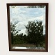 Moster Olga - Antik og Design presents: Small beveled mirrorin a wooden frame*DKK 450