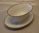 Klosterkælderen presents: Palace 8631-1535 Gravy boat 9 x 22 cm gold & grey lines Angular Royal Copenhagen ...