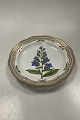 Danam Antik presents: Royal Copenhagen Flora Danica Plate with pierced border No. 20/3526.
