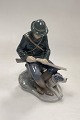 Danam Antik presents: Royal Copenhagen Figurine - Hunter with Dog No. 1087