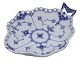 Antik K presents: Blue Fluted Full LaceRare tray with handle