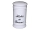 Antik K presents: Royal CopenhagenWhite spice jar – Herbes de Provence