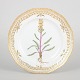 Royal Copenhagen Flora Danica, reticulated lunch plate.