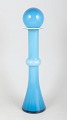 L'Art presents: Per Lütken og Christer Holmgren for Holmegaard, Carnaby art glass vase with ball stopper.