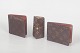 L'Art presents: Louis Vuitton set of two wallets and key holder.
