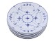 Antik K presents: Blue Fluted PlainSmall dinner plate 23.5 cm. #176