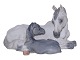 Antik K presents: Rare Royal Copenhagen figurineMare and foal