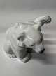 Antik Huset presents: Royal Copenhagen figurine, Polar Bear Cub.Dec. No. 233.Height 8.0 cm.