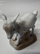 Antik Huset presents: Bing and Grondahl figurine, Kid goat.Mother's Day 1991Dec. No. 111 - 2583.