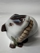 B & G figurine, Guinea pig, lying with corn on the cob. ...