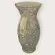 Moster Olga - Antik og Design presents: Large glass vasewith cut detailing*DKK 325