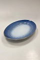 Bing and Grøndahl Blue Tone with Gold Oval Serving ...