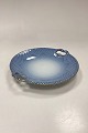 Bing and Grøndahl Blue Tone with Gold Round Cake Platter ...