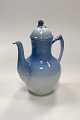 Bing and Grøndahl Blue Tone with Gold Coffeepot with Lid ...