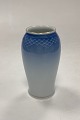 Bing and Grøndahl Blue Tone with Gold Vase No. 201/678