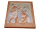 Antik K presents: Bing & Grondahl stoneareRelief with people and birds - Maj
