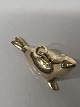 Antik Huset presents: 14 karat gold. Sea lion.Charms / Pendants.Height 1.3 cm.