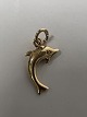 Antik Huset presents: 14 karat gold. Dolphin.Charms / Pendants.Height 2.1 cm.