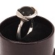 Aabenraa Antikvitetshandel presents: Ole Lynggaard Copenhagen 18kt whitegold ring with 13 diamonds. Ringsize: 54