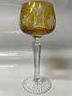 Antik Huset presents: Rømer Wine Glass Golden Brown.Height 18 cm